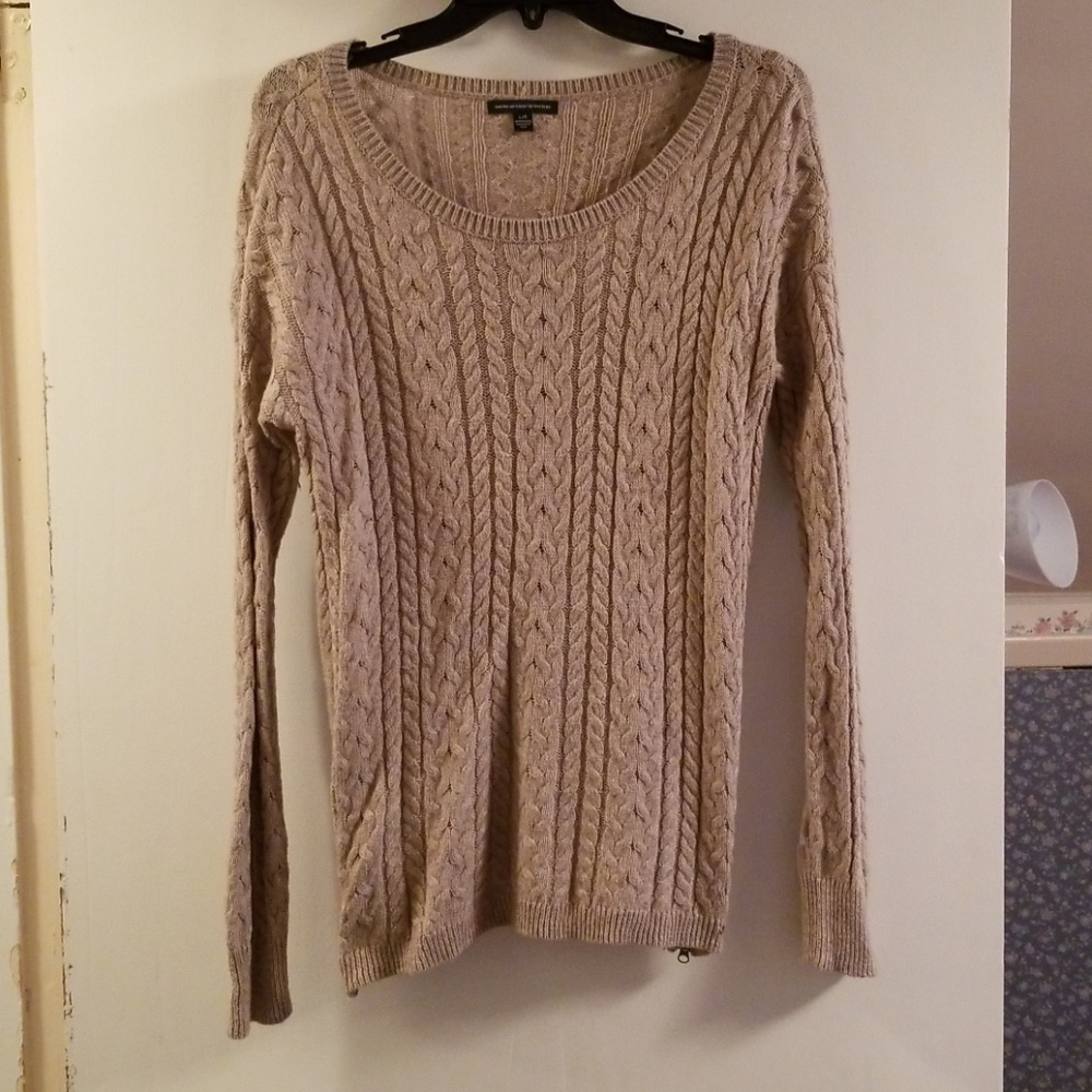 Tan sweater